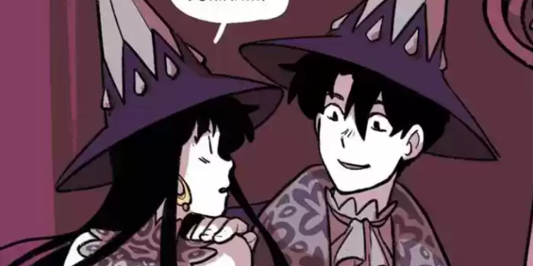 Dorian and Dani in Hooky Webtoon