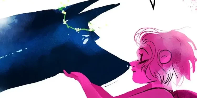 Lore Olympus Chapter 37: Persephone and Cerberus