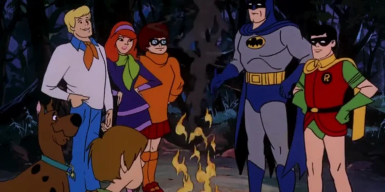 The Caped Crusader Caper: Mystery Inc. with Batman and Robin