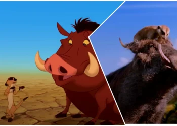 What must be the age of Timon and Pumbaa