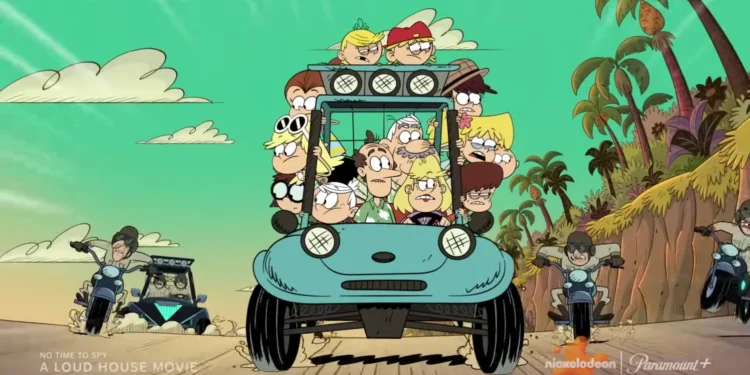 Animated Movie of 2024 No Time to Spy: A Loud House Movie