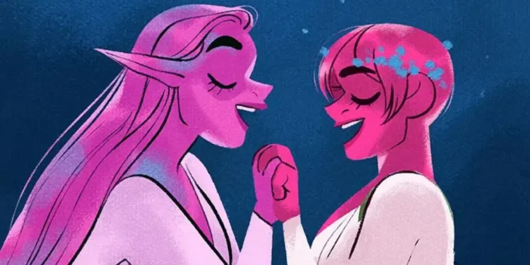 Lore Olympus Chapter 156: Kore's family is here