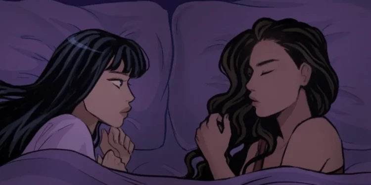 Catalina and Celia in Osora Chapter 49