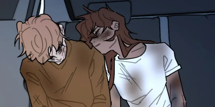 Taylor and Logan in School Bus Graveyard Chapter 96-97