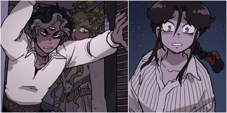 Sahed, Rainah, and Julia in Marionetta Chapter 35