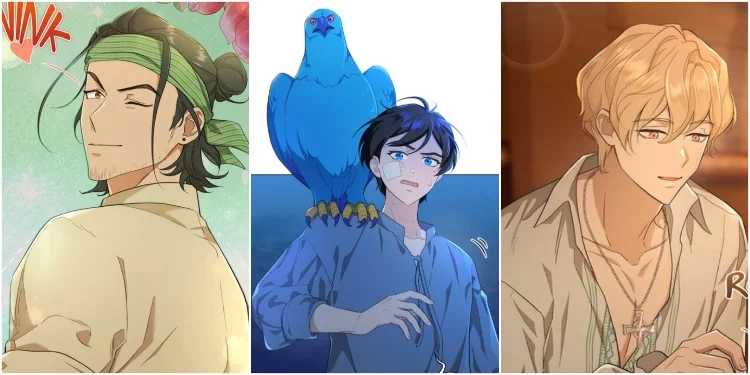 Johan, Lott, and Bredick in Seabird and the Wolf Chapter 1-10