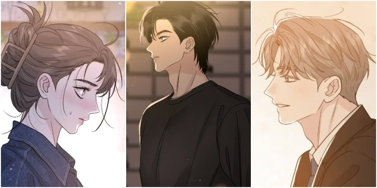 Yumin, Hyeondo, and Iseon in Selfish Romance Chapter 35-42