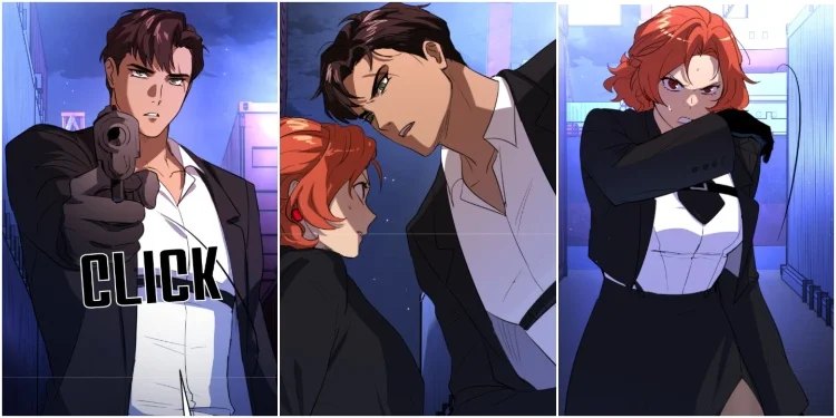 Bonnie and Ronan in Accidental Assassin Chapter 8-14