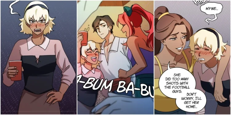 Characters of Love Bites Webtoon in Love Bites Chapter 25