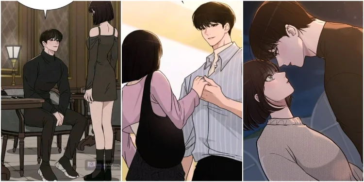 Giju and Haeil from Ex-Love Review Webtoon