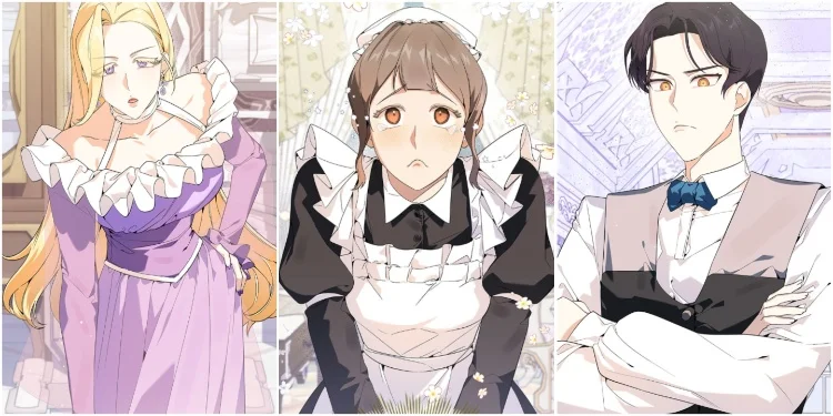 Laura, Irena, and Lindel in The Villainess Is Bothered by Male Leads