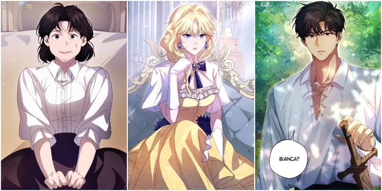 Leanne Sparta, Bianca, and Ricardo in I'm A Villainess But I Won't Live Like One Chapter 1-8