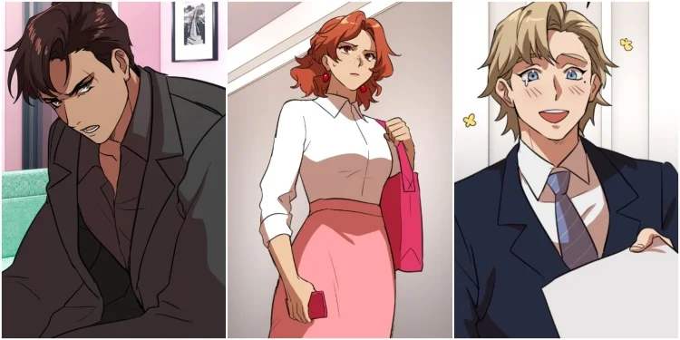 Ronan, Bonnie, and Weasley in Accidental Assassin Chapter 1-7