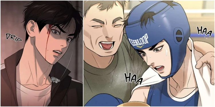 Jaekyung and his former coach in Jinx Chapter 74-77