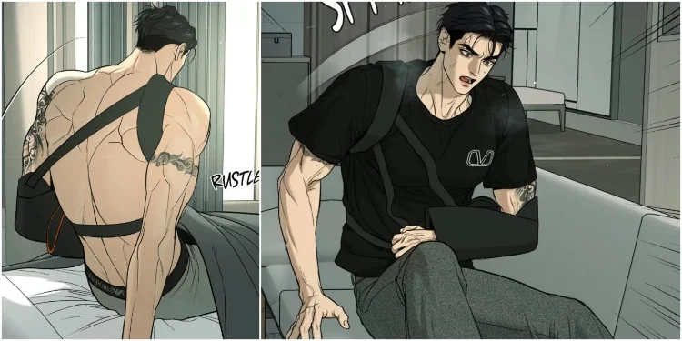 Joo Jaekyung in Jinx Chapter 54