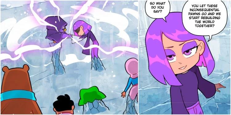 Lily from Duolingo X Webtoon